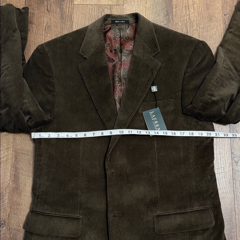 Ralph Lauren velvet jacket. Size L - Picture 12 of 14